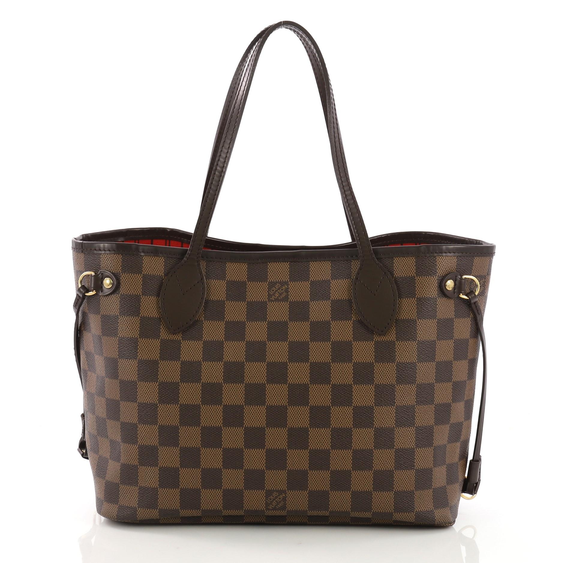 Louis Vuitton Neverfull Tote Damier PM im Zustand „Hervorragend“ in NY, NY