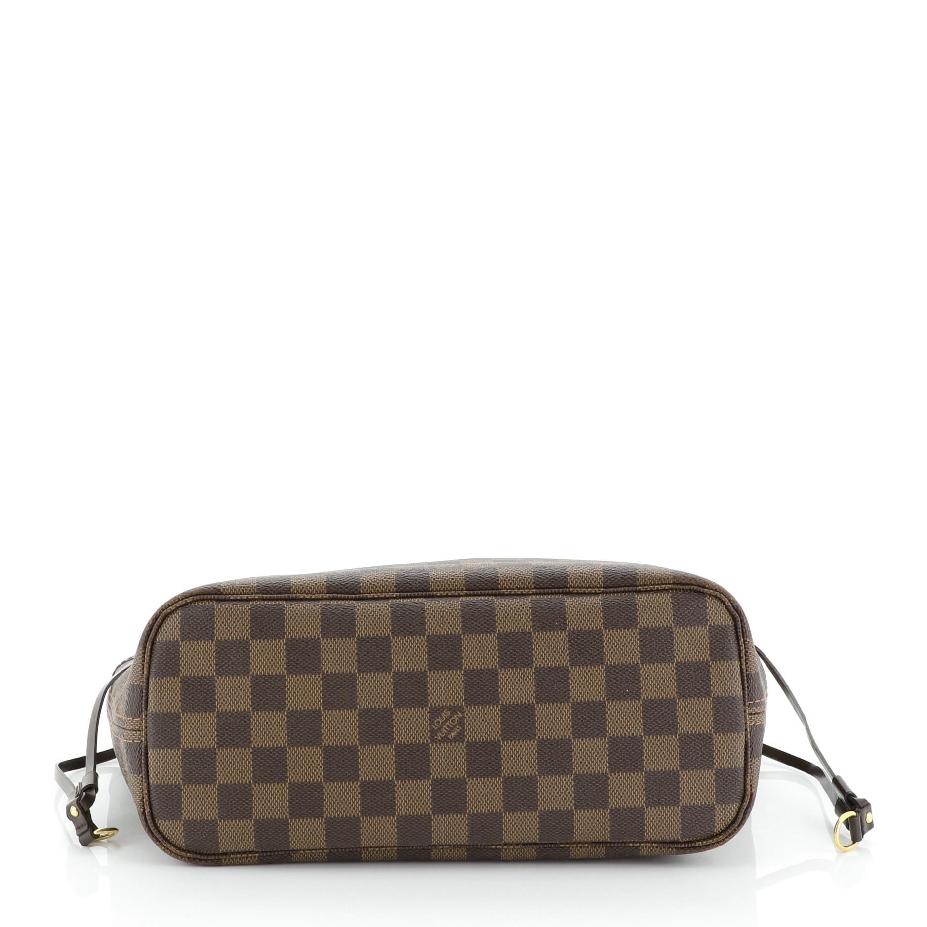 Louis Vuitton Neverfull Tote Damier PM In Good Condition In NY, NY