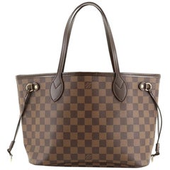 Used Louis Vuitton Neverfull Tote Damier PM