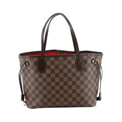 Used Louis Vuitton Neverfull Tote Damier PM 