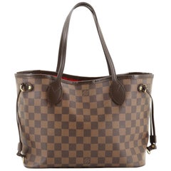 Used Louis Vuitton Neverfull Tote Damier PM