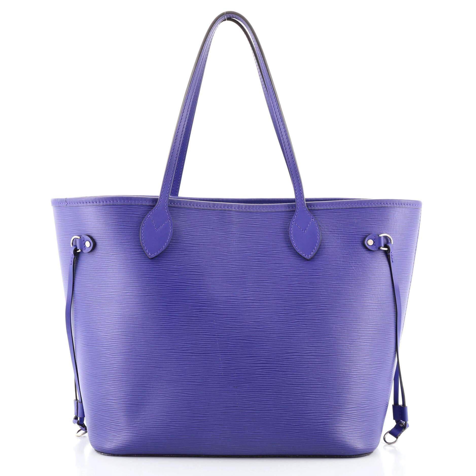 Louis Vuitton Neverfull Tragetasche Epi Leder MM im Zustand „Gut“ in NY, NY