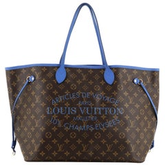 Louis Vuitton  Neverfull Tote Limited Edition Ikat Monogram Canvas GM