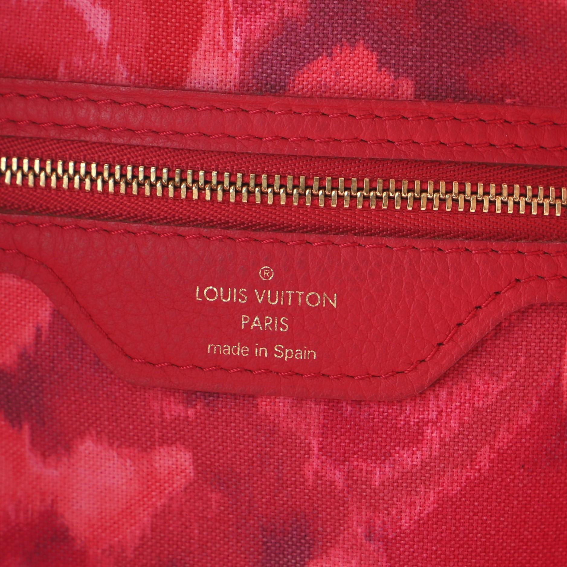Louis Vuitton Neverfull Tote Limited Edition Ikat Monogram Canvas MM 3