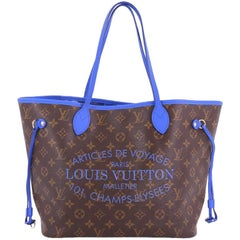 Louis Vuitton Neverfull Tote Limited Edition Ikat Monogram Canvas MM