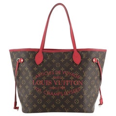 Louis Vuitton Neverfull Tote Limited Edition Ikat Monogram Canvas MM
