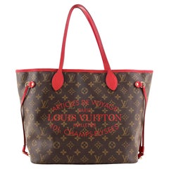 Louis Vuitton Neverfull Tote Limited Edition Ikat Monogram Canvas MM