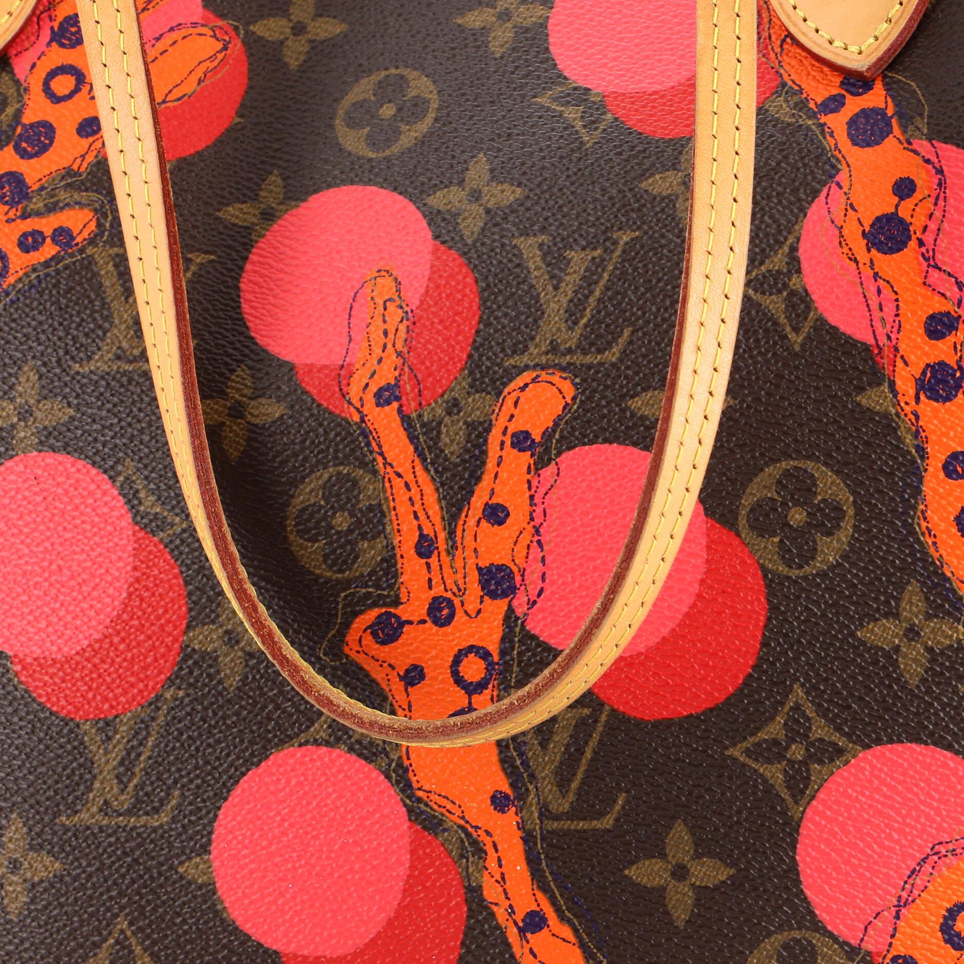 Louis Vuitton Neverfull NM Tote Limited Edition Monogram Ramages MM For Sale 2