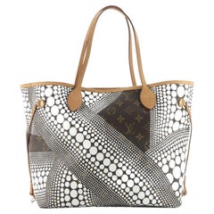 Louis Vuitton Neverfull Tote Limited Edition Kusama Waves Monogram Canvas