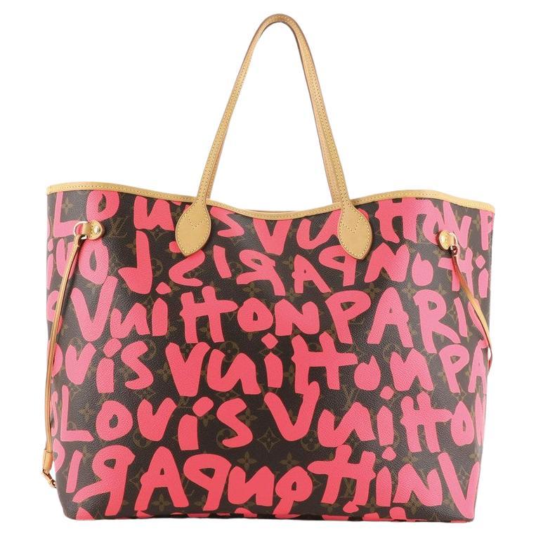 Louis Vuitton Neverfull Tote Limited Edition Monogram Graffiti GM at 1stDibs