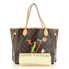 Louis Vuitton Neverfull Tote Limited Edition Monogram Murakami MM