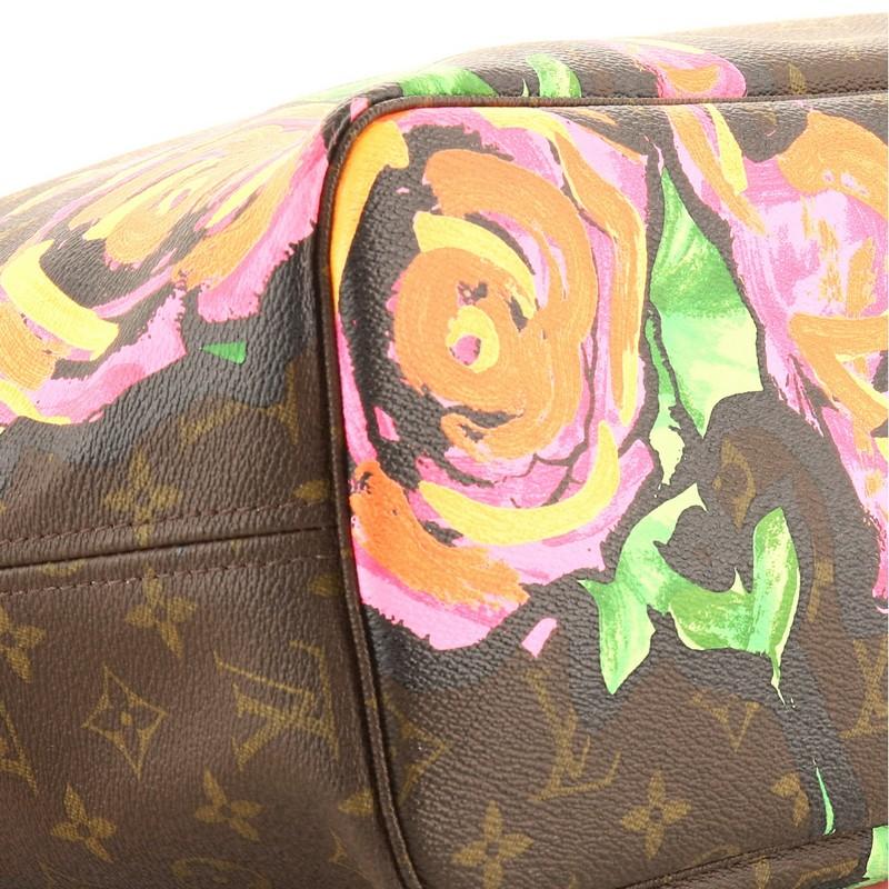 Louis Vuitton Neverfull Tote Limited Edition Monogram Roses MM 1