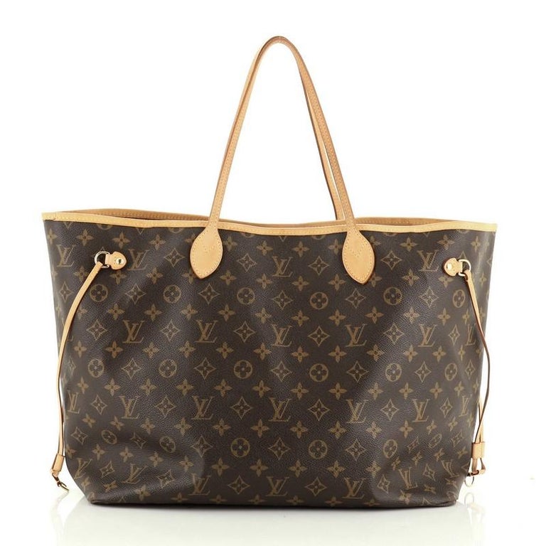 Louis Vuitton Neverfull Tote Monogram Canvas GM For Sale at 1stdibs