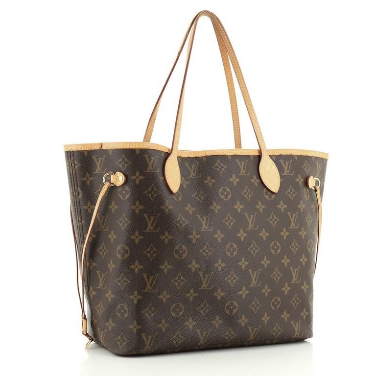 Louis Vuitton Neverfull Tote Monogram Canvas MM For Sale at 1stdibs