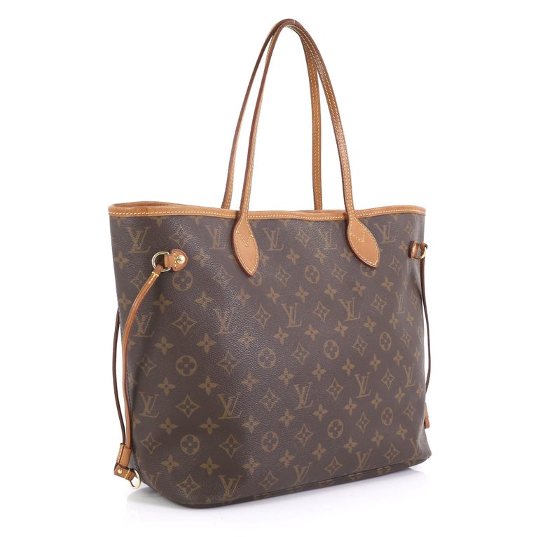 Louis Vuitton Neverfull Tote Monogram Canvas MM For Sale at 1stdibs