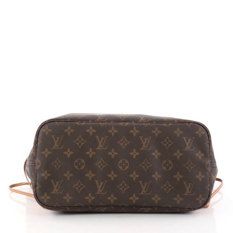 Women's or Men's Louis Vuitton Neverfull Tote Monogram Canvas MM