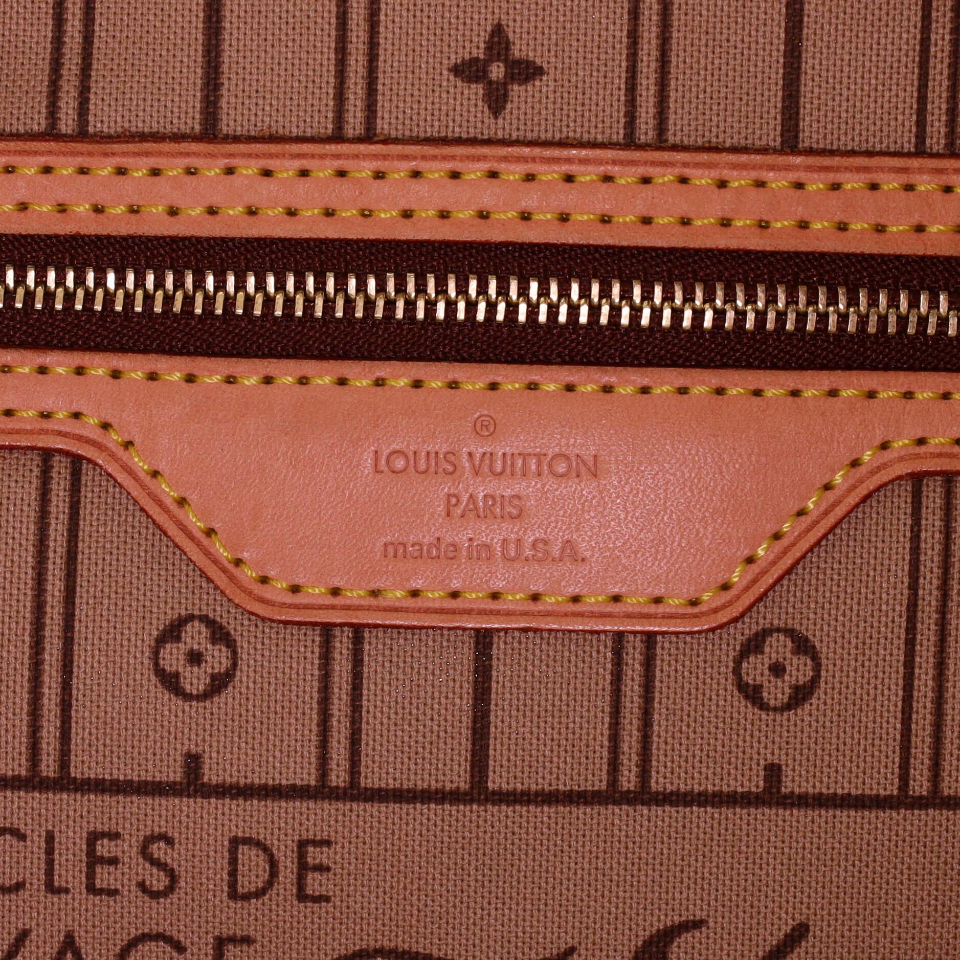 Louis Vuitton Neverfull Tote Monogram Canvas MM 4