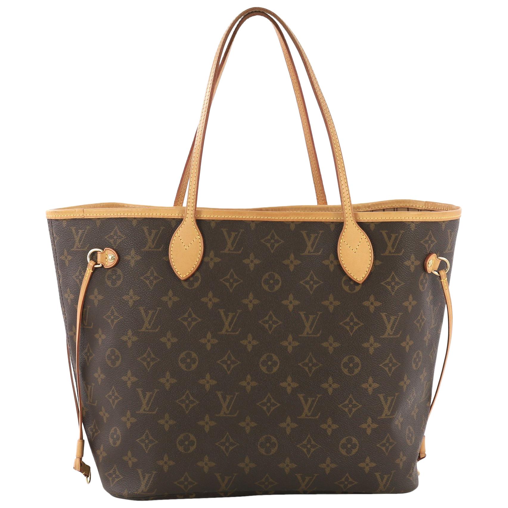 Louis Vuitton Neverfull Tote Monogram Canvas MM