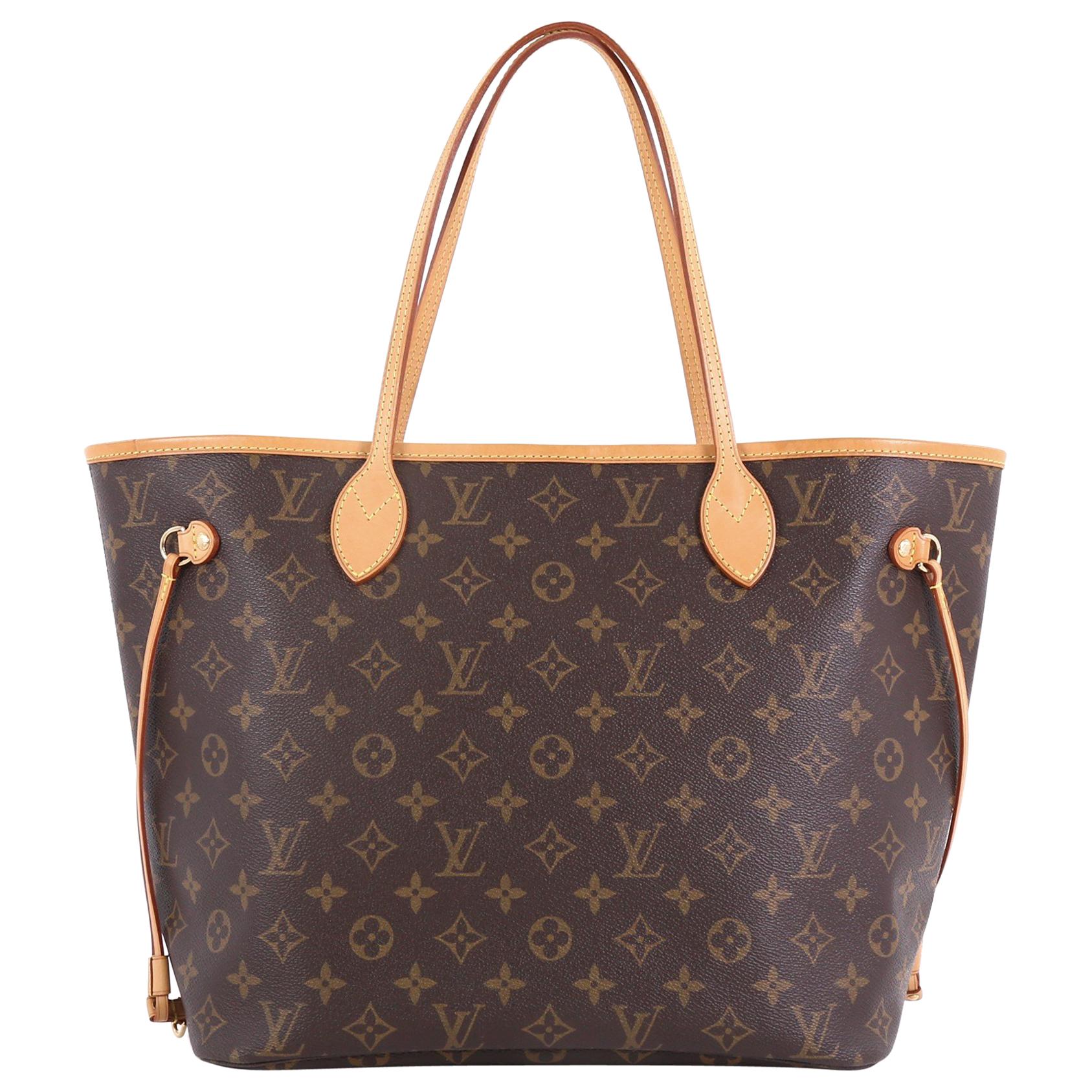 Louis Vuitton Neverfull Tote Monogram Canvas MM