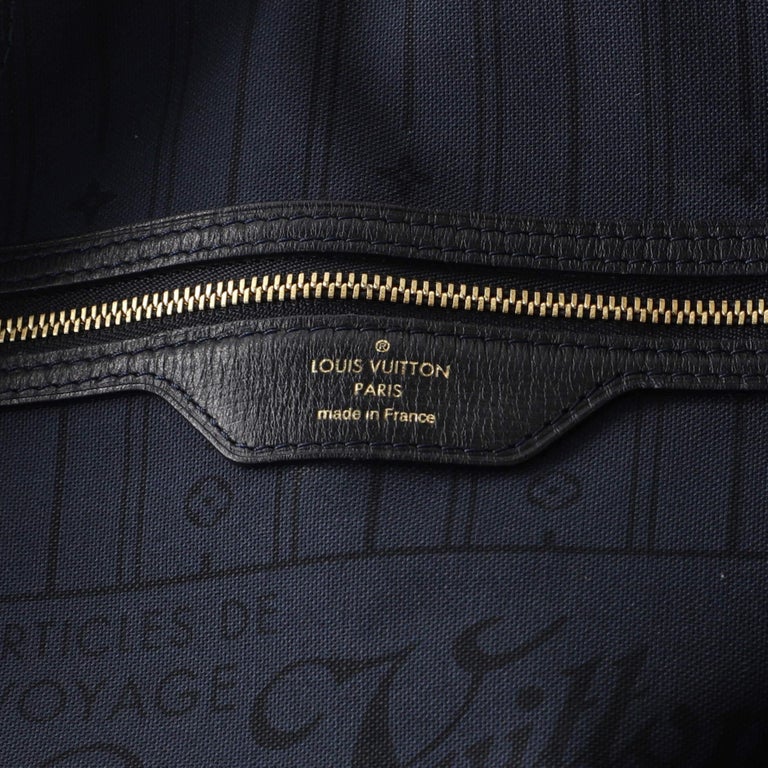 Louis Vuitton Neverfull Tote Monogram Idylle MM at 1stDibs