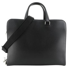 Louis Vuitton Nevski Briefcase Taiga Leather