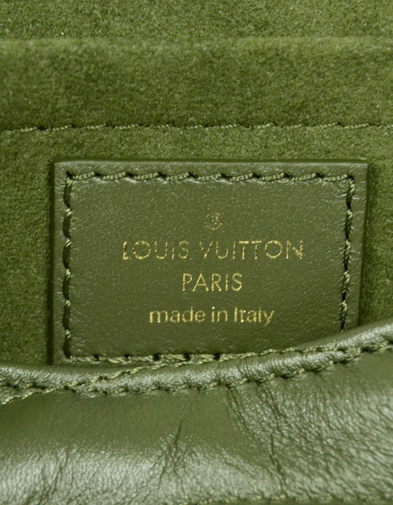 Louis Vuitton New Wave Chain Bag mm Emerald Cowhide