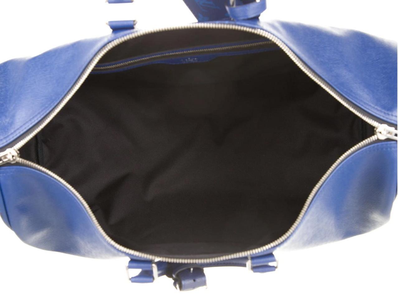 Louis Vuitton NEW Blue Men's Women's Carryall Travel Weekender Duffle Bag 2