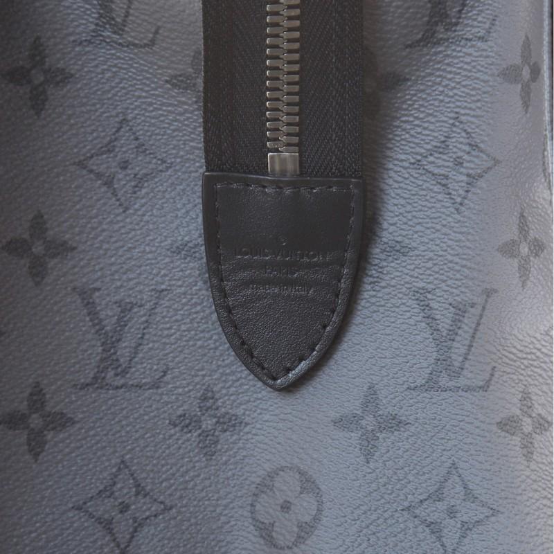 Louis Vuitton New Cabas Zippe Bag Reverse Monogram Eclipse GM In Good Condition In NY, NY