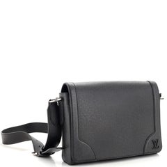 Louis Vuitton New Flap Messenger Bag Taiga Leather