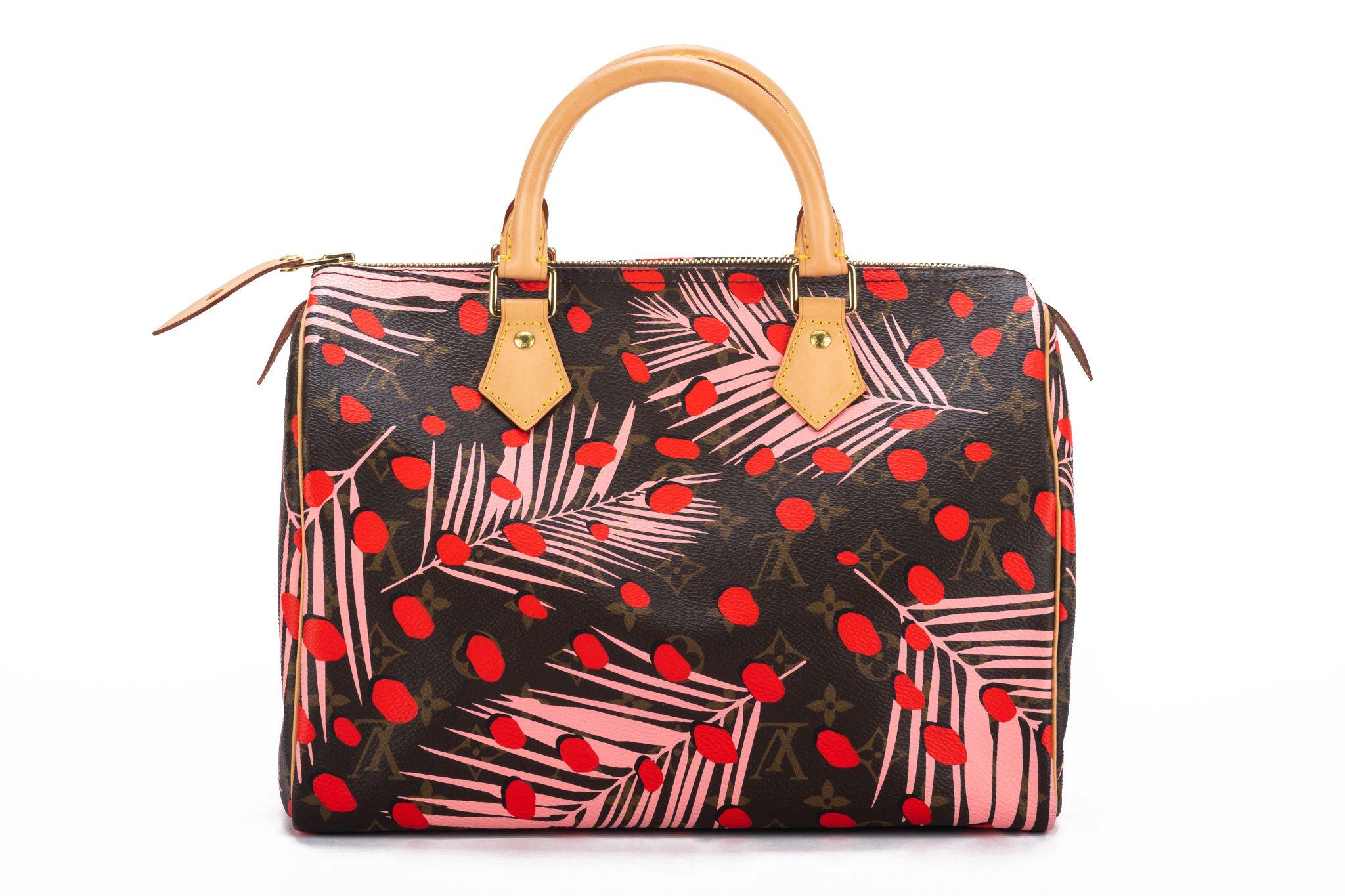 Louis Vuitton New Lim.Ed. Palm Springs Speedy In New Condition For Sale In West Hollywood, CA
