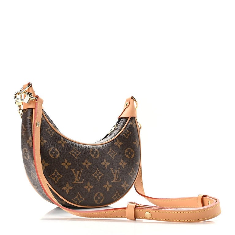 LOUIS VUITTON LV Limited Edition Brown Gold Perlee Bead Evening Shoulder Bag  For Sale at 1stDibs