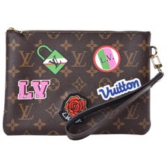 Louis Vuitton Virgil Abloh Neon Monogram Trunk L'oeil Multiple Wallet Men's  12lk at 1stDibs