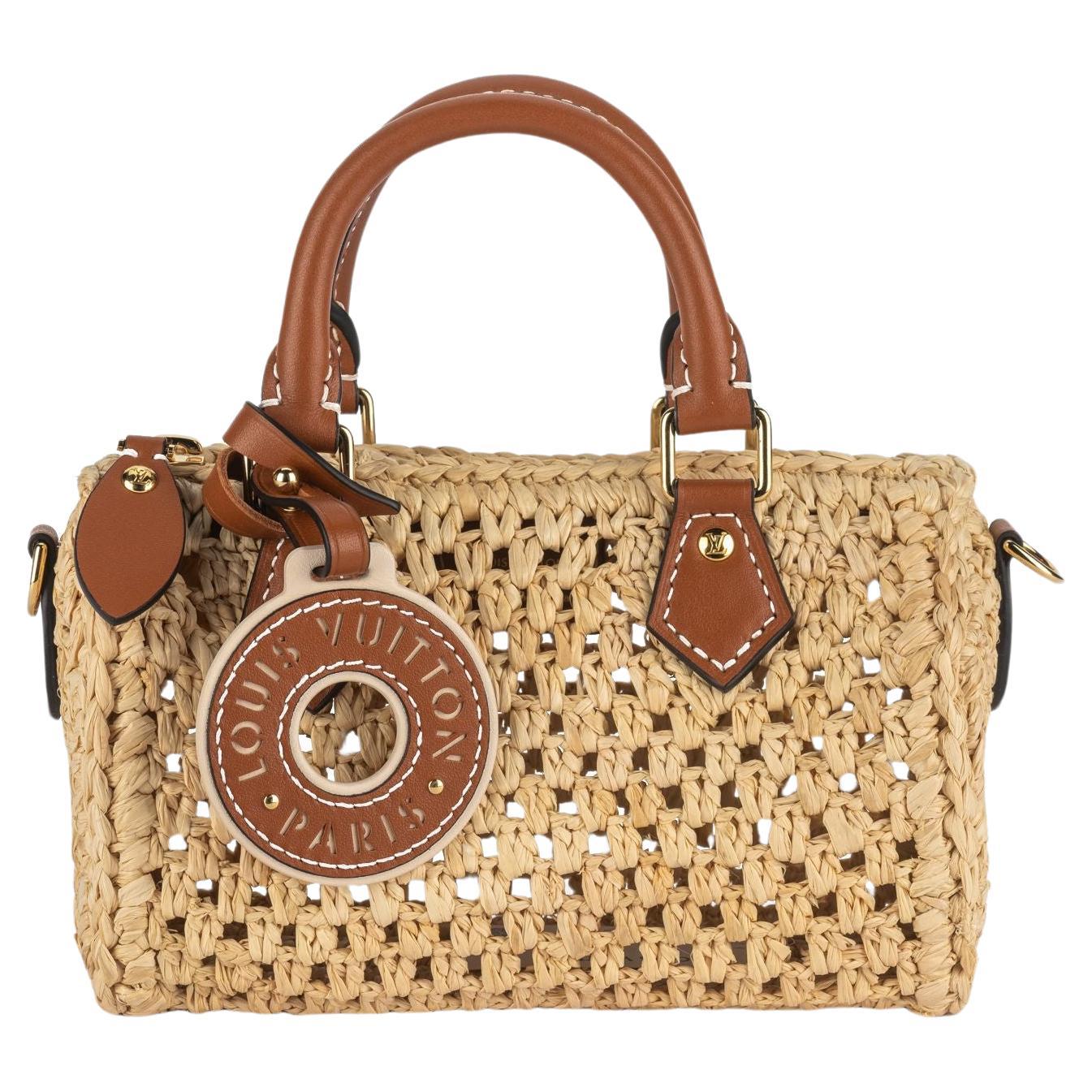 Louis Vuitton New Nano Raffia Speedy For Sale
