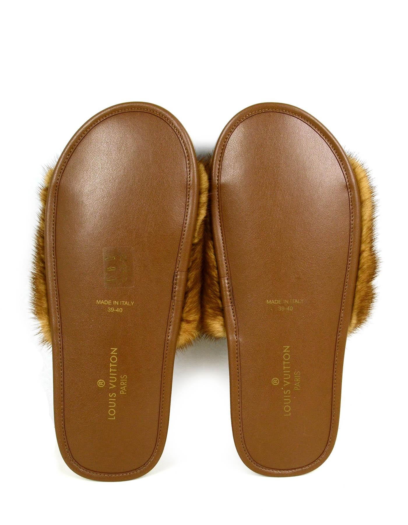 Louis vuitton homey flat mule slippers hotsell