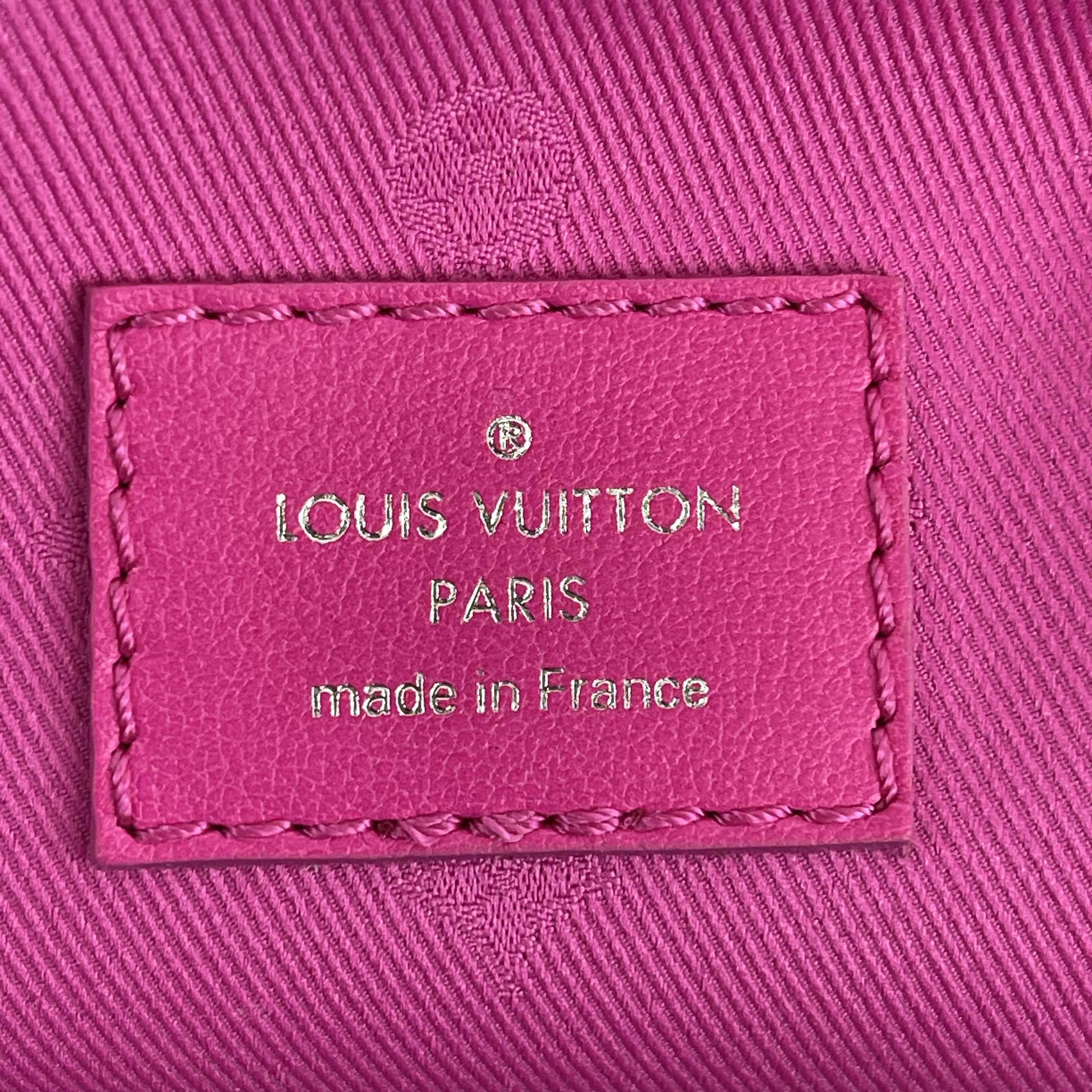 Louis Vuitton - NEW Over the Moon Monogram Rose Miami Pink Shoulder Chain Strap For Sale 7