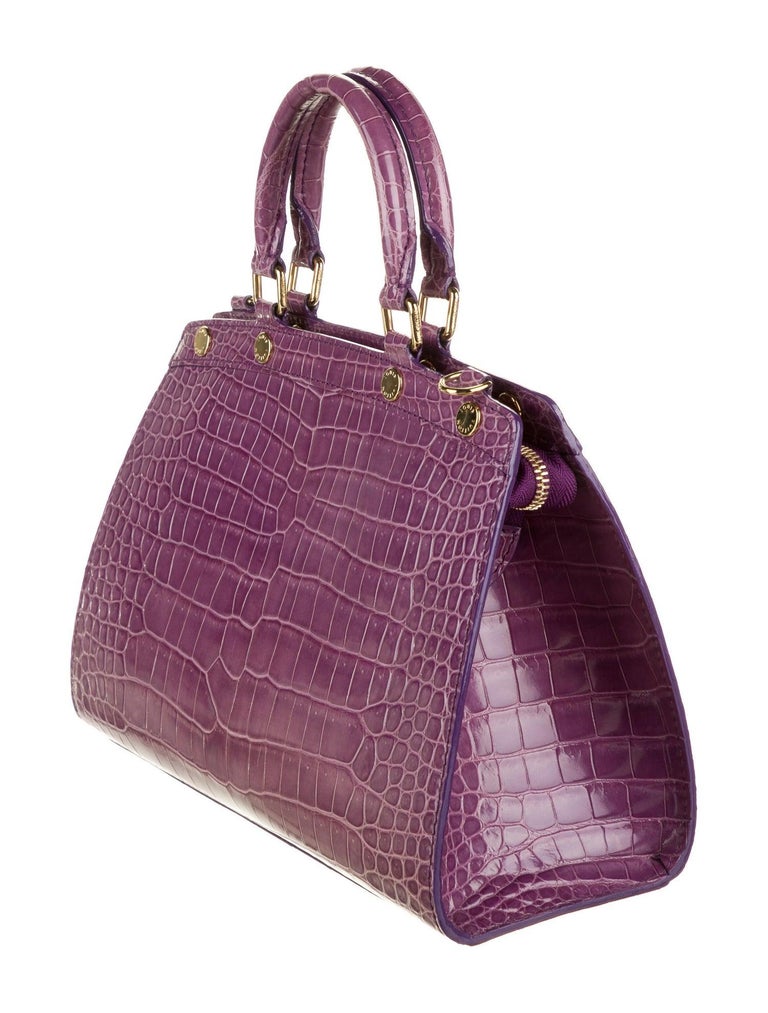 Louis Vuitton Top Handle Bag Purple  Preowned Louis Vuitton Bags - THE  PURSE AFFAIR