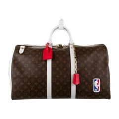 Louis Vuitton NEW Rare Monogram Men's Women's Carryall Travel Weekend Duffle Bag