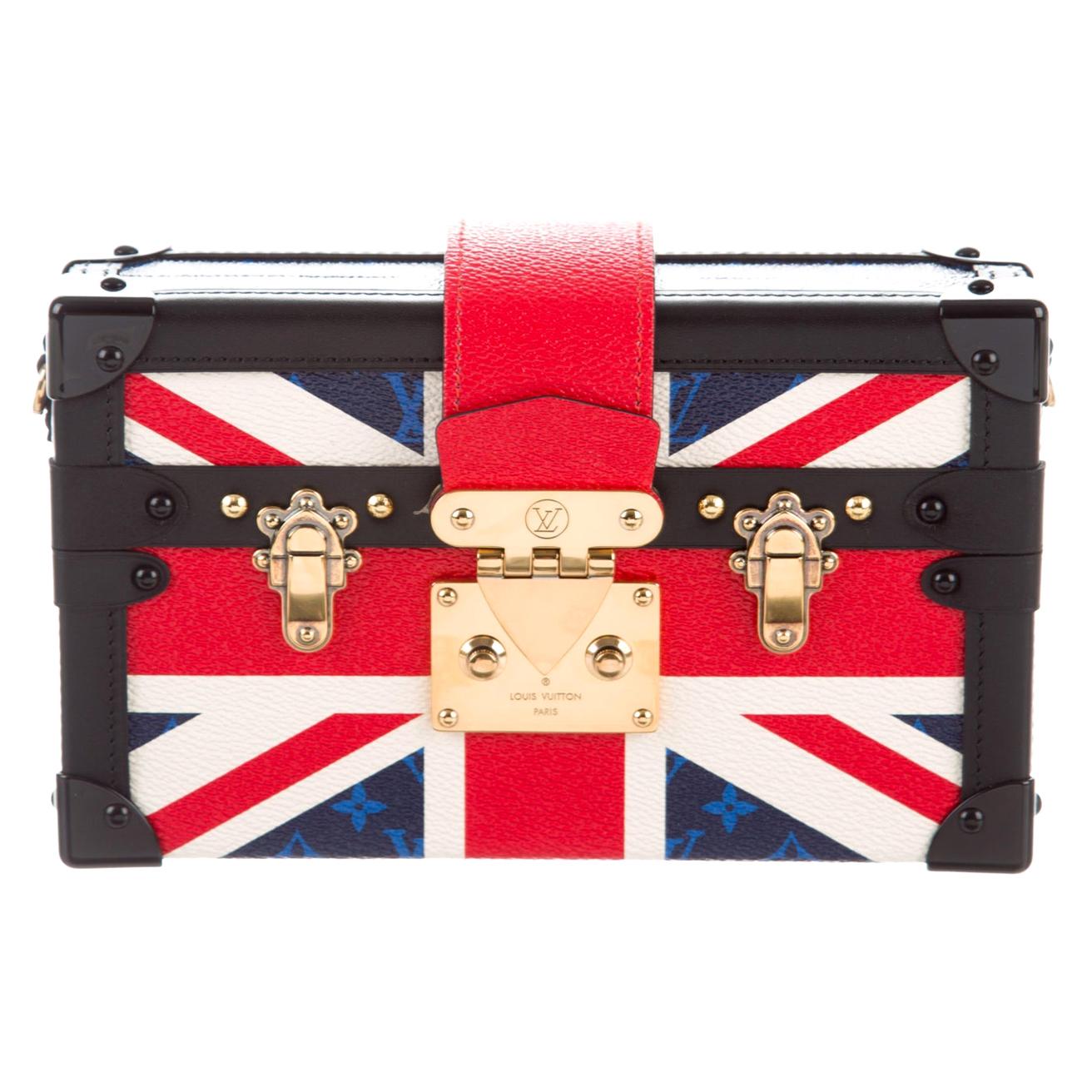 Louis Vuitton NEW Royal Union Jack Evening Small Clutch Shoulder Bag in Box For Sale at 1stDibs