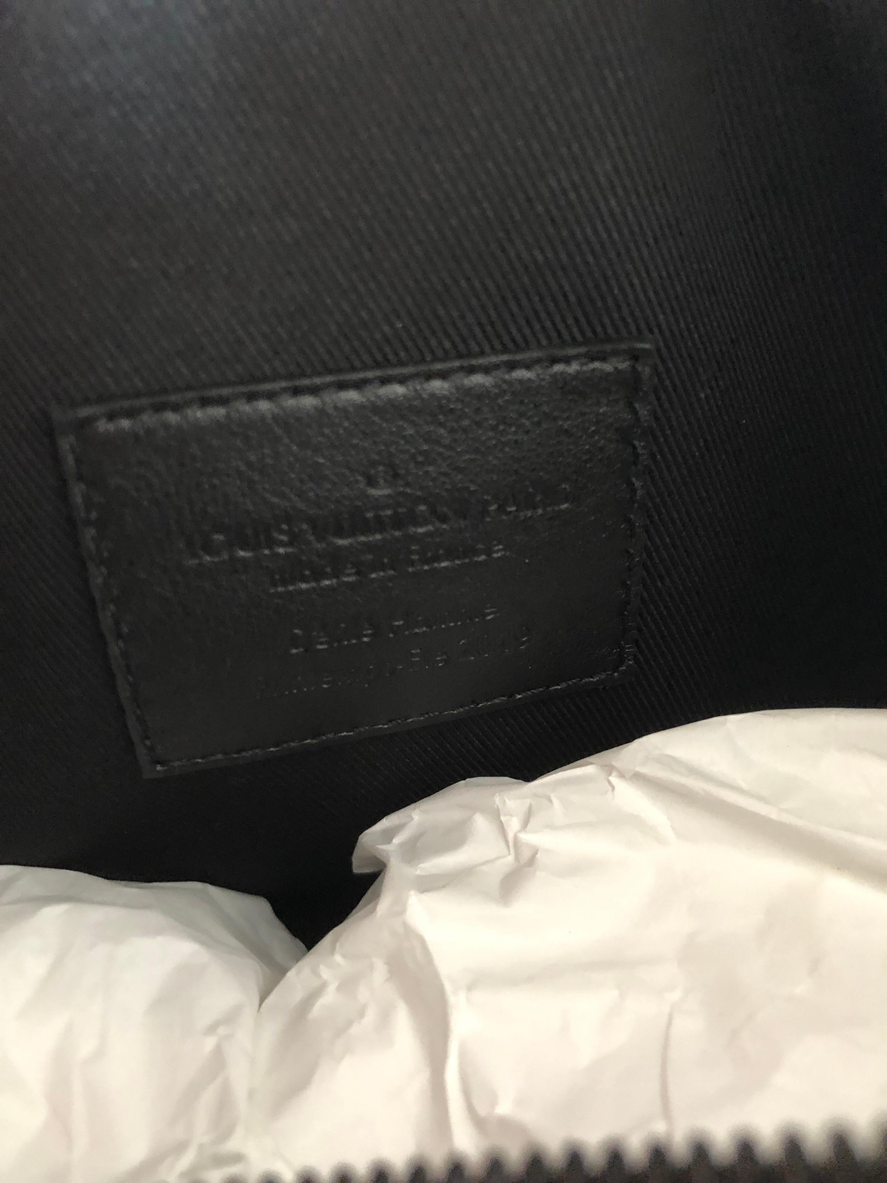 Black Louis Vuitton New Soft Trunk Bag For Sale
