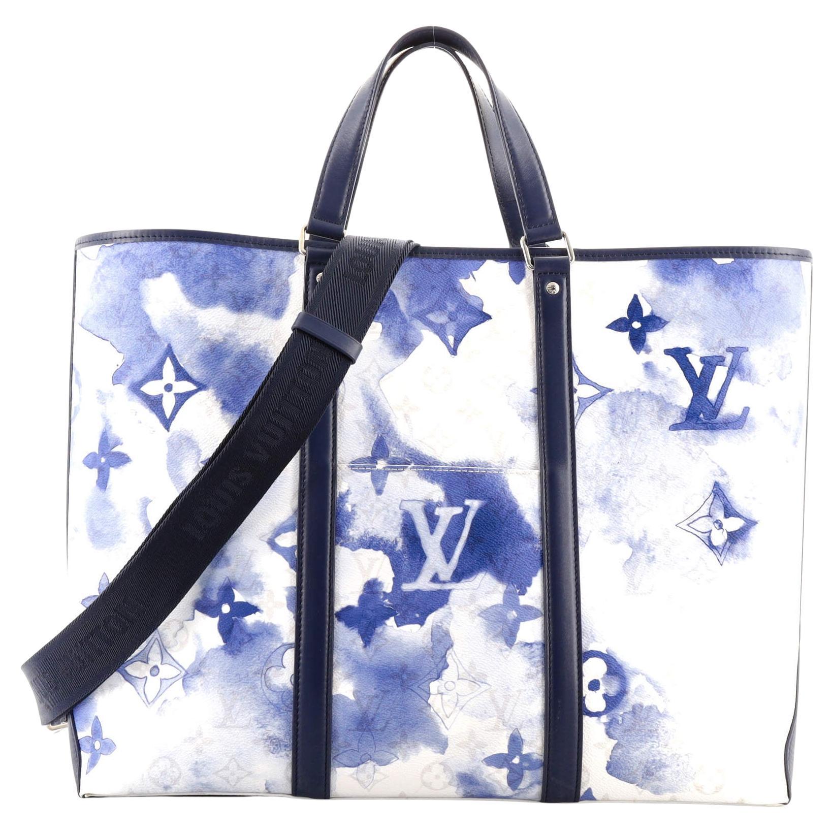 ouis Vuitton Blue Monogram Watercolor Crossbody Phone Case Ltd. Edition For  Sale at 1stDibs