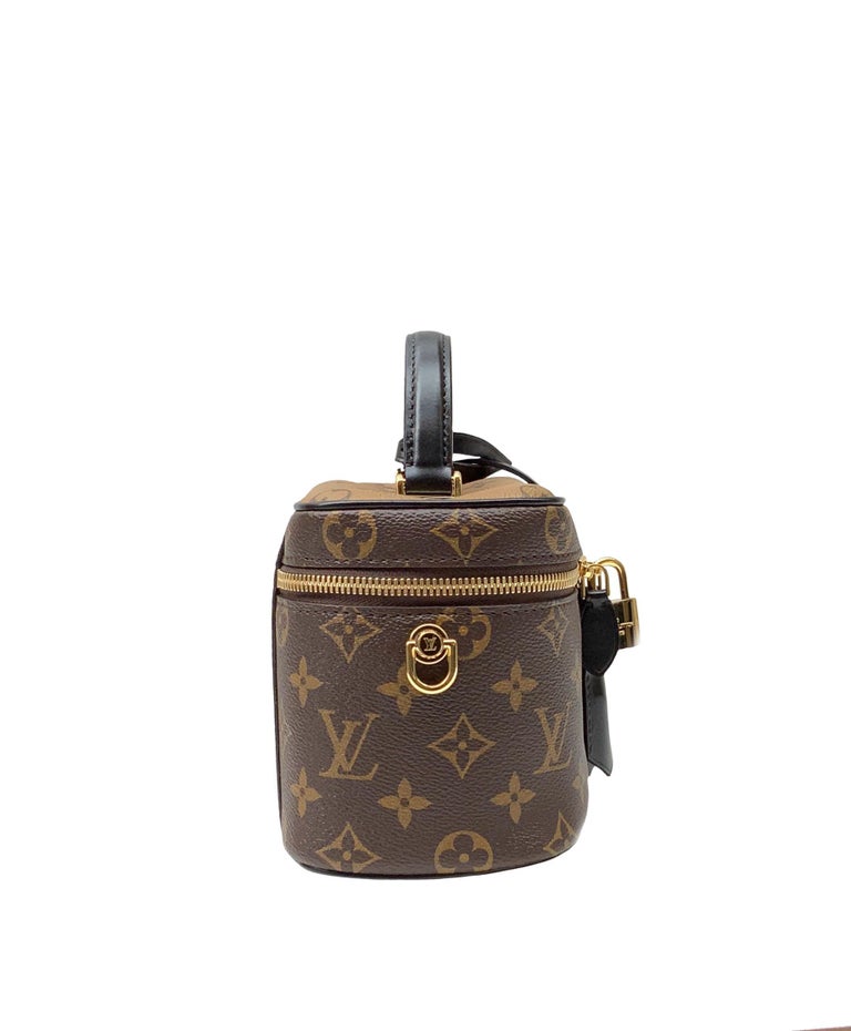 Louis Vuitton Camera Box Handbag Studded Reverse Monogram Canvas at 1stDibs