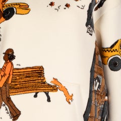 Louis Vuitton “New Walkers” Graphic Hoodie – Autumn/Winter 2019  Size S