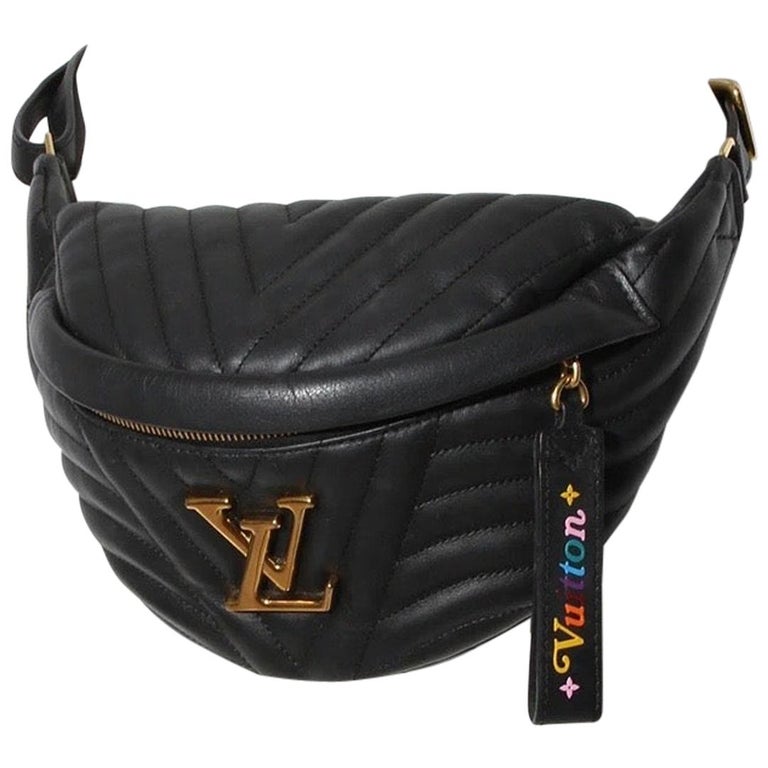 Louis Vuitton New Wave Bumbag Quilted Leather White 214930266