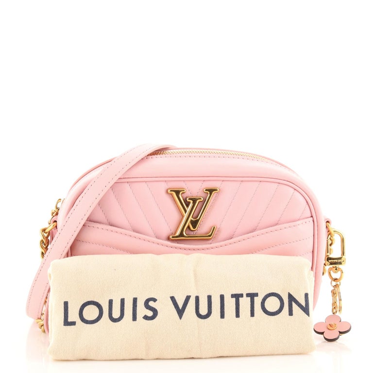 Authentic LOUIS VUITTON New Wave Camera Bag Shoulder Bag, Pink, Super Cute!!