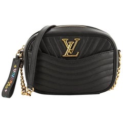  Louis Vuitton New Wave Camera Bag Quilted Leather