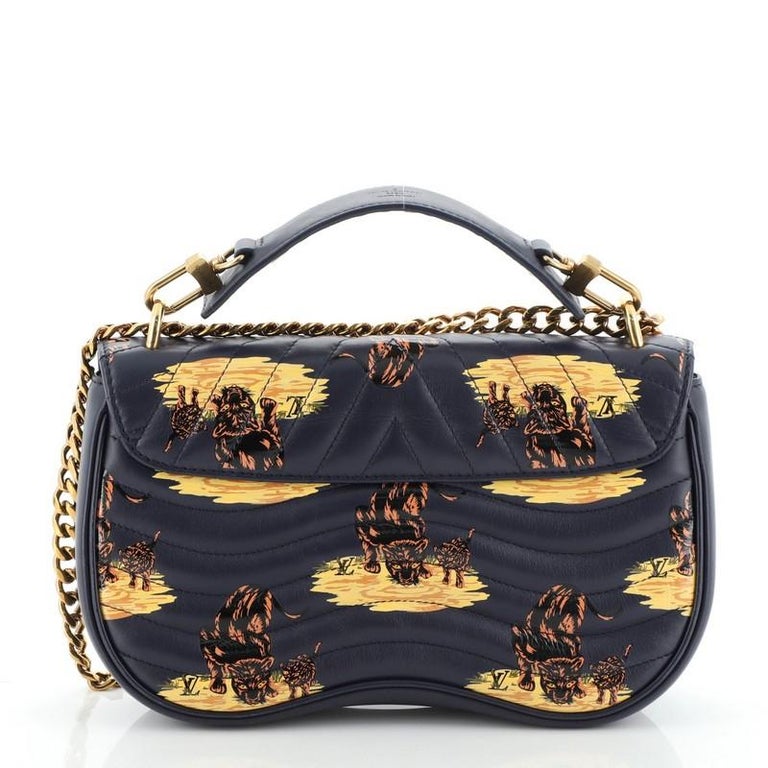 Louis Vuitton New Wave Chain Bag Limited Edition Printed Quilted ...