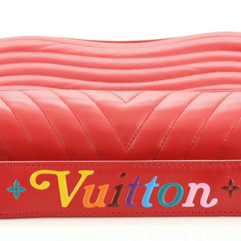 Louis Vuitton New Wave Chain Bag Quilted Leather MM  3