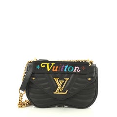 Louis Vuitton New Wave Chain Bag Quilted Leather PM