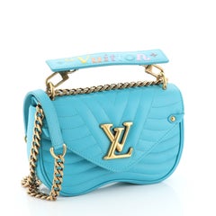 Louis Vuitton New Wave Chain Bag Quilted Leather PM