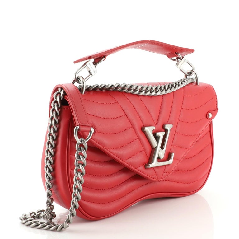 Louis Vuitton New Wave Chain Bag Quilted Leather PM at 1stDibs  louis  vuitton new wave pm, louis vuitton new wave stores, new wave chain bag  louis vuitton price